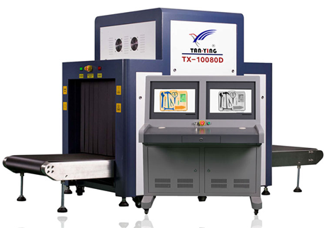 行李檢查X光機，為交通安全保駕護航。